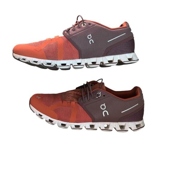 On Cloud 50/50 Women's Running Sneaker Shoes Grape/Ginger Size 8.5 - Picture 3 of 9